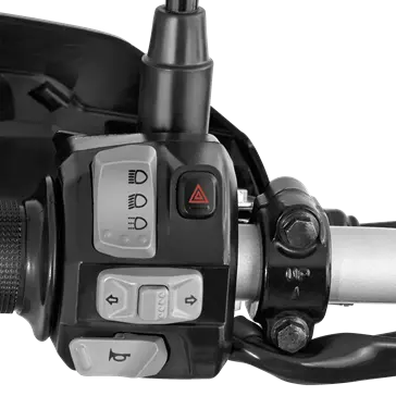 Hero XPulse 200 Pro hazard switch